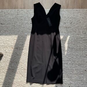 Donna Karan Black Sleeveless Midi Dress – NWT